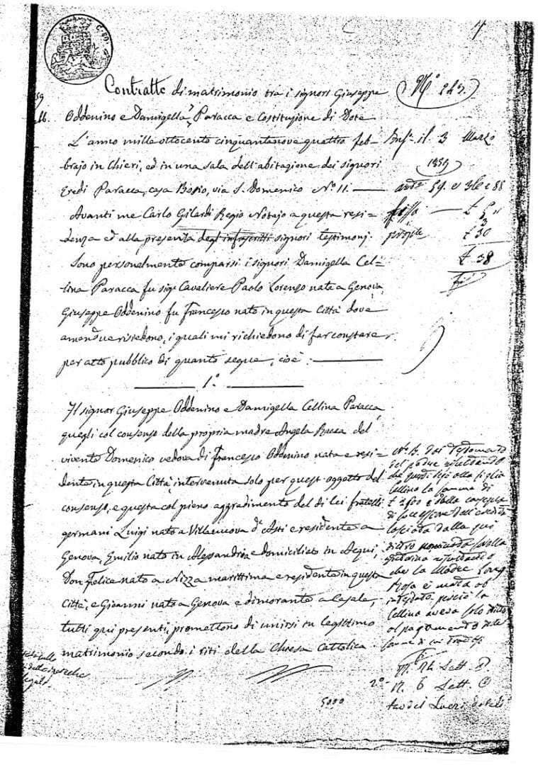 A black and white document with writing on it.