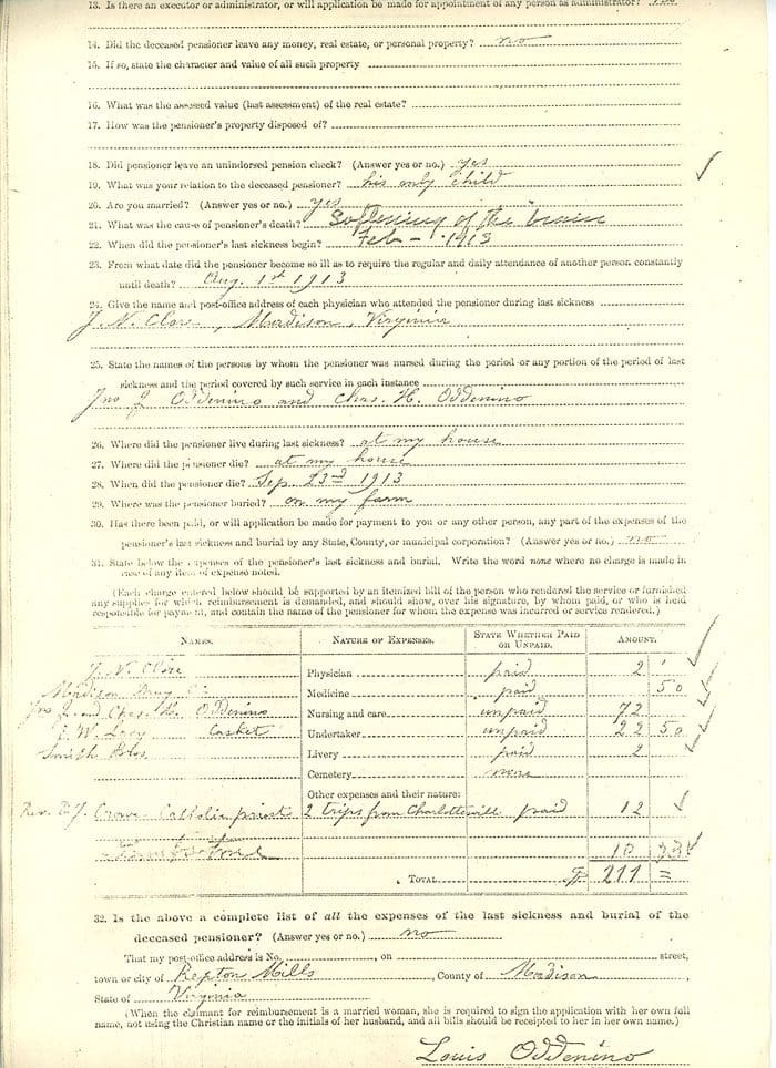 A page of an old document with the words " marriage certificate ".