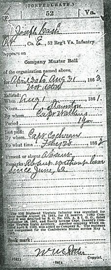 A page of an old time medical record.