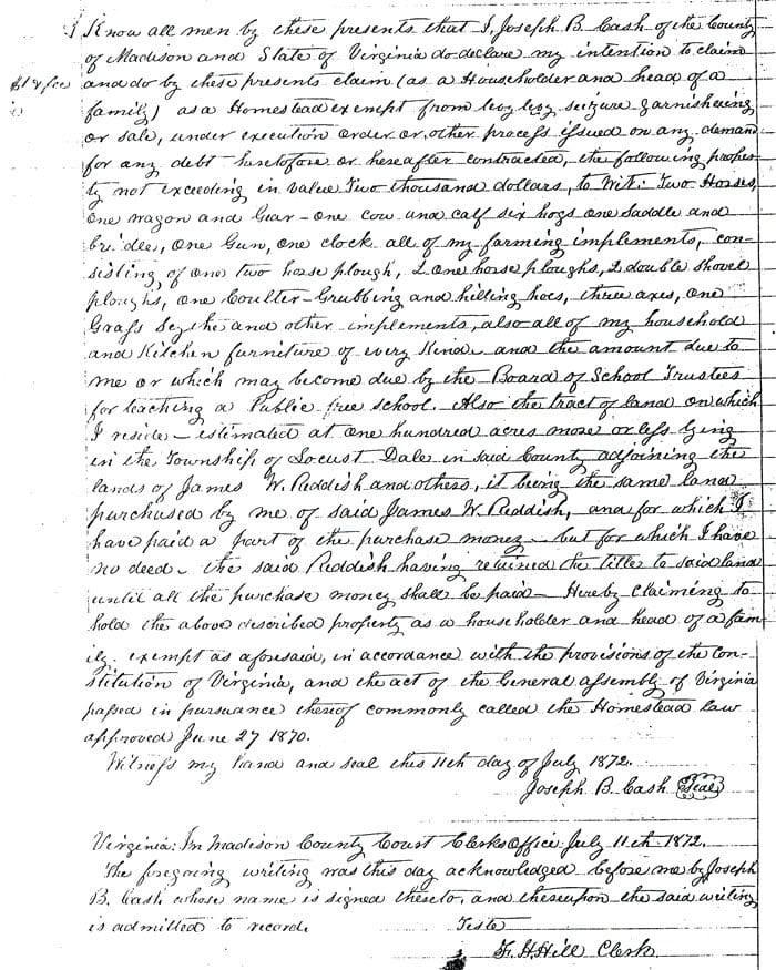 A page of an old letter written by the author.