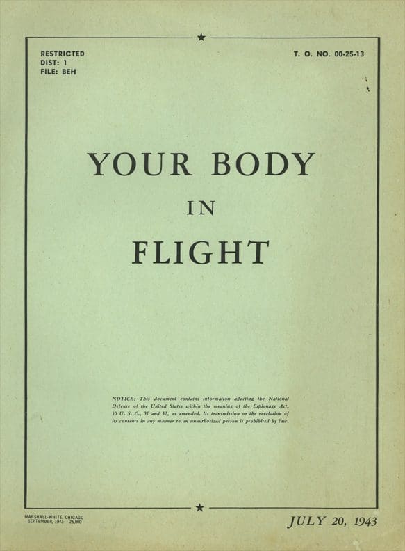 Your body in flight.