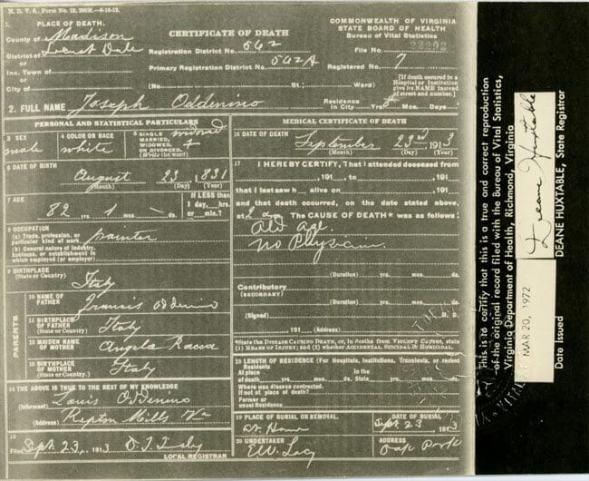 A black and white photo of an old document.