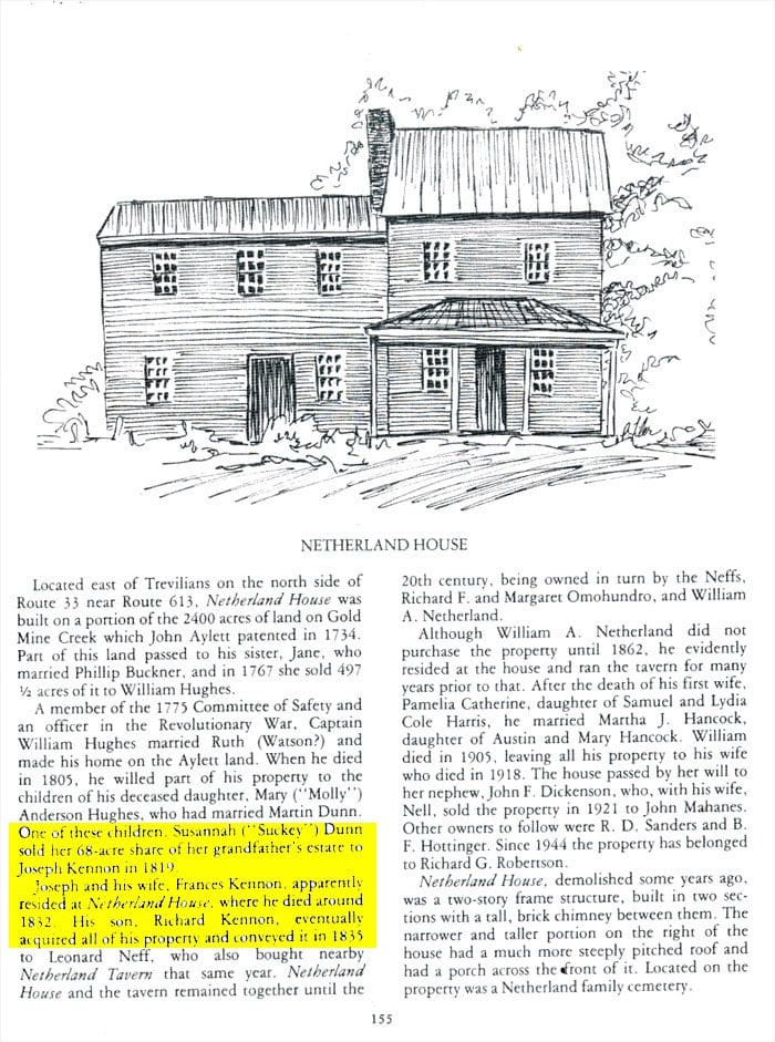 A drawing of a house with a yellow label.