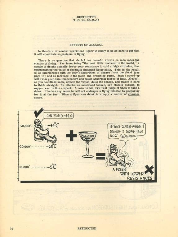 A page from an old book with instructions for making alcohol.