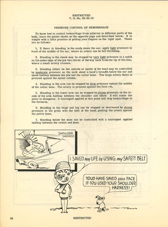 A page of an article with cartoon images.