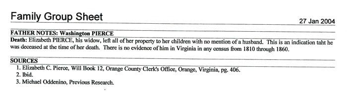 A court order that appears to be in orange, virginia.