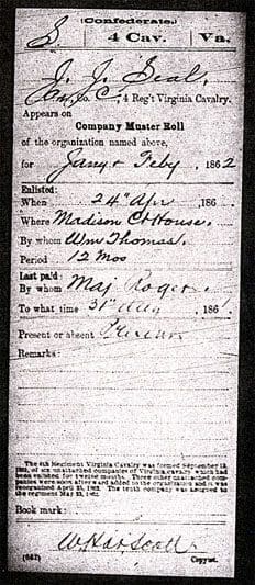 A black and white photo of an old time document.