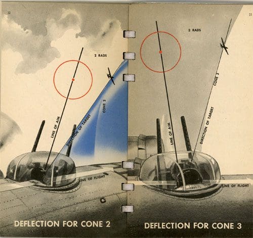 A drawing of two different planes flying in the sky.