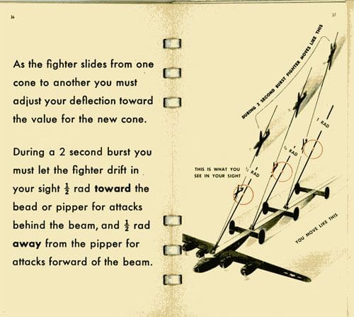 A page from the book of instructions for a fighter jet.