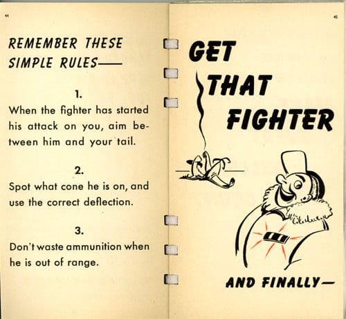 A page from an old book with instructions for fighting.