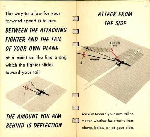 A page from the book of instructions for flying.