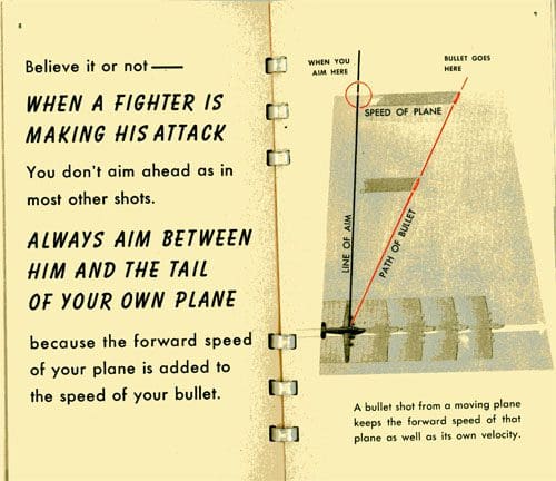 A page from an old book with instructions for how to make a plane.