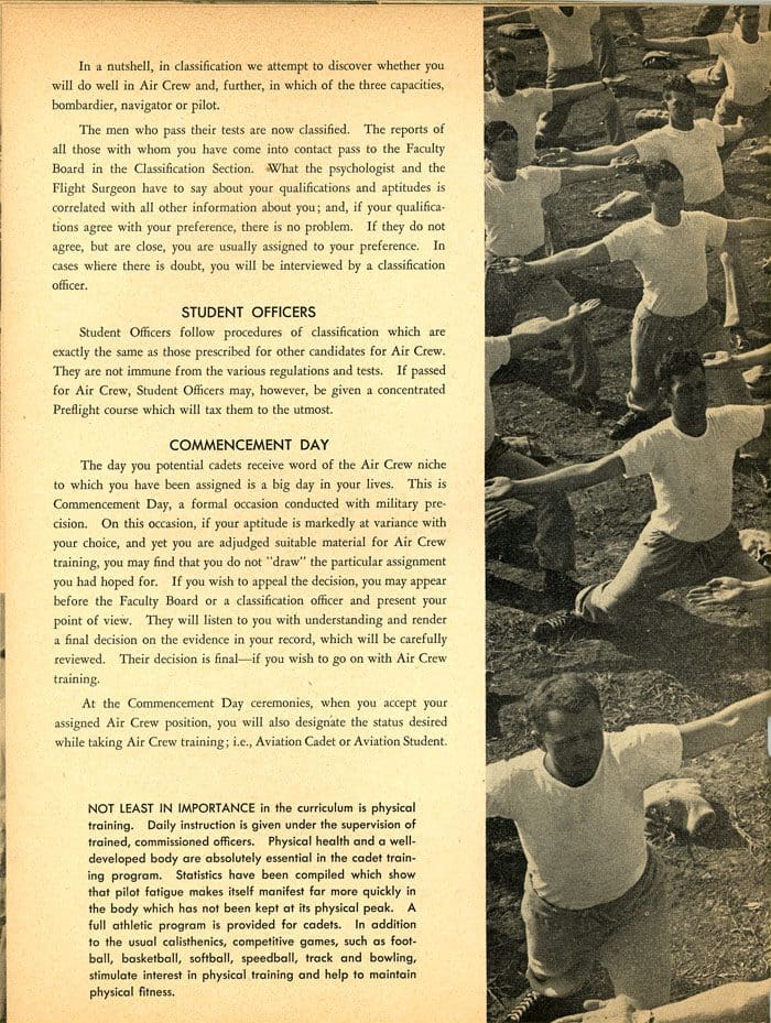 A page from an old book with pictures of people doing yoga.