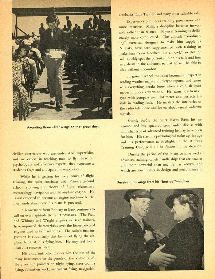 A page of an article with two pictures.