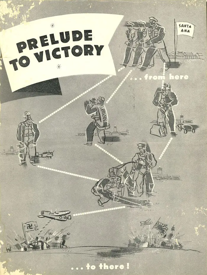 A poster of people in uniform and the words " prelude to victory ".