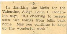 A newspaper article about the mcsu and its namesake.