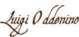 The logo for luigi odennino.