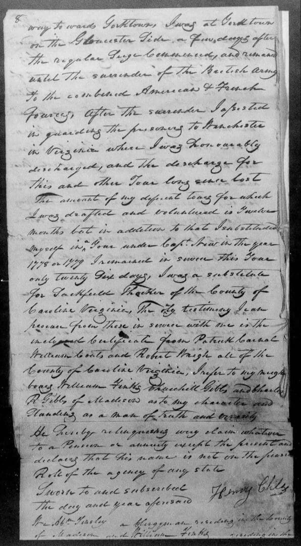 A page of an old paper with writing on it.