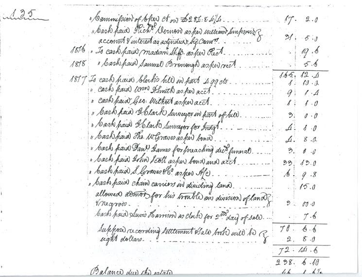 A page of handwritten notes and numbers.