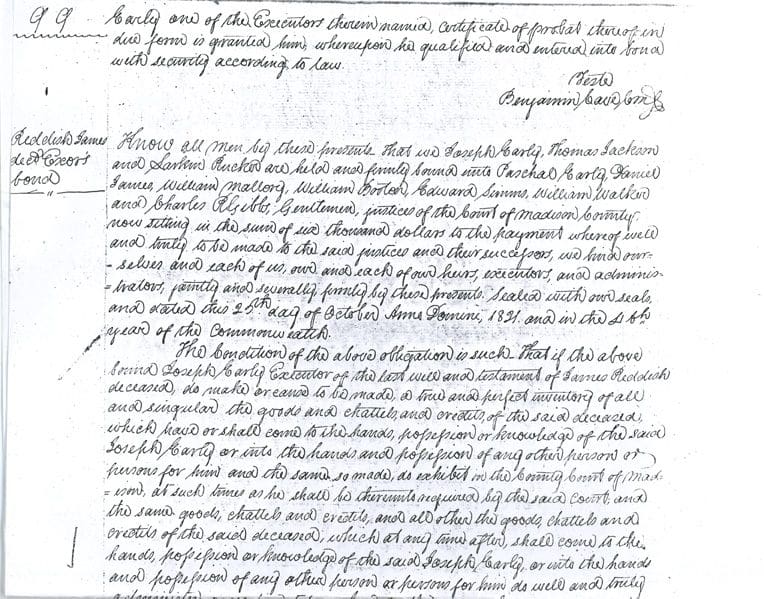 A page of an old letter written in handwriting.