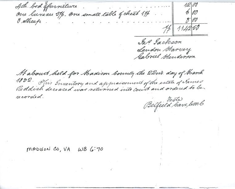 A receipt for the purchase of a horse.