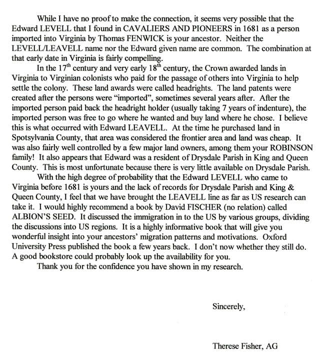 A letter from the president of virginia to his constituents.