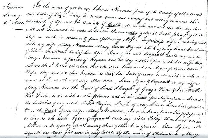 A page of handwritten text with a black and white image.