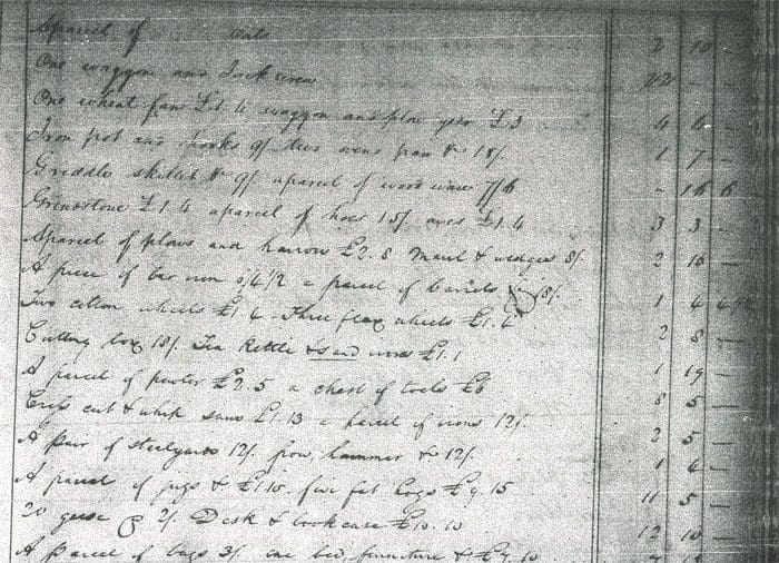 A page of handwritten text on paper.