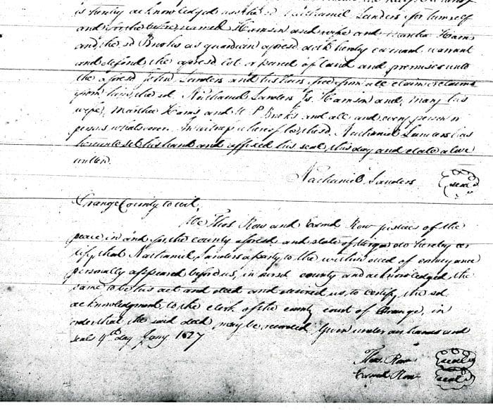 A page of an old letter written in german.