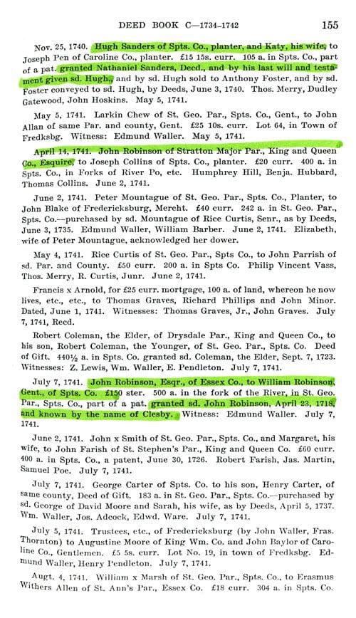 A page of the text with several different words in it.