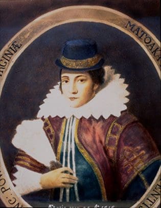 A painting of a woman in a hat and coat.