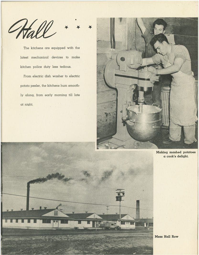 A black and white picture of a factory.