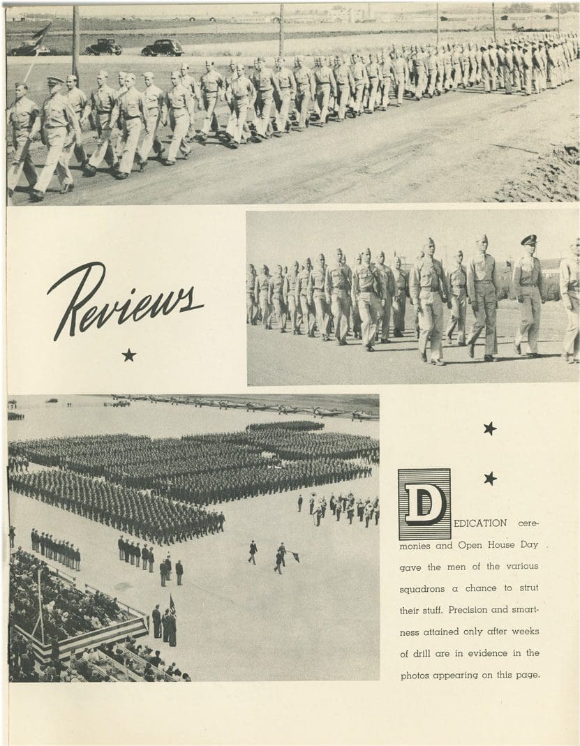 A black and white photo of a group of men in uniform.