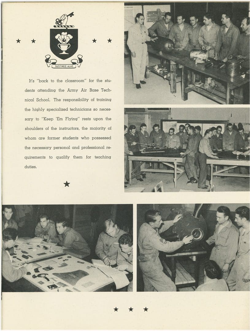 A black and white photo of a group of men in uniform.